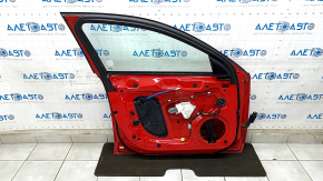 Door assembly front left Audi A4 B8 08-16 red LY3J, keyless