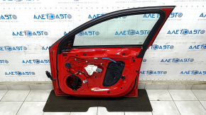 Door assembly front right Audi A4 B8 08-16 red LY3J, keyless