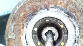 Rear subframe of Porsche Macan 15 - rusty, gearbox bushings torn
