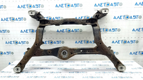 Rear subframe of Porsche Macan 15 - rusty, gearbox bushings torn
