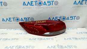 Light outer wing left Hyundai Elantra AD 17-18 prerest, halogen, scratches