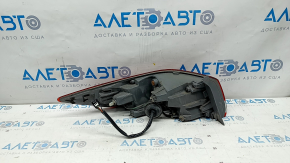 Light outer wing right Hyundai Elantra AD 17-18 dorest halogen, scratches, cracks in fastening