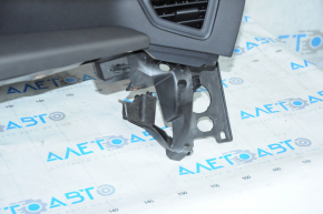 Torpedo front panel without AIRBAG Ford Escape MK3 13-16 pre-restoration, crack in the trim, broken trim mount, broken bar mount