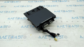 Box pocket central console Hyundai Elantra AD 17-18 black, scratches, broken fastener