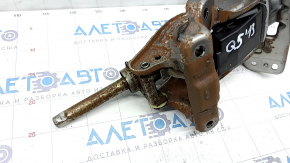 Steering column Audi Q5 8R 09-17 with control unit, rusty