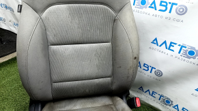 Passenger seat Hyundai Elantra AD 17-18 without airbag, cloth gray, mechanical, for dry cleaning
