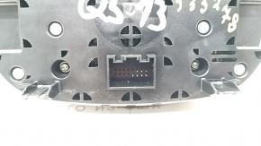 Shifter cover Audi Q5 8R 09-17 under start-stop, with multimedia control, type 2, pokes on chrome