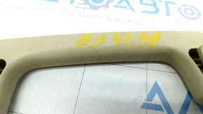 Front right ceiling handle Audi A4 B8 08-16 sedan, beige, scratches