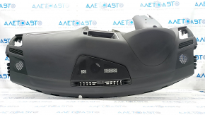 Torpedo front panel with AIRBAG Audi Q5 8R 09-17 black, wood insert