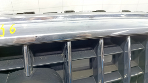 Radiator grill Audi Q5 8R 13-17 for parking sensors, gloss, chrome, varnish, sand on chrome