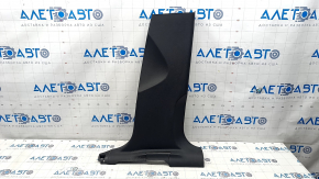 Center pillar trim lower right Audi Q5 8R 09-17 black, scratches