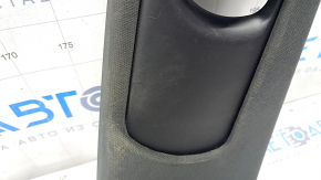 Upper center pillar trim belt right Audi Q5 8R 09-17 black, scratches, needs cleaning