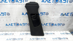 Upper center pillar trim left belt Audi Q5 8R 09-17 black, scratches, needs cleaning
