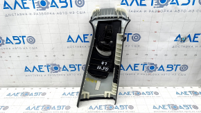 Upper center pillar trim left belt Audi Q5 8R 09-17 black, scratches, needs cleaning