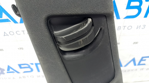Upper center pillar trim left belt Audi Q5 8R 09-17 black, scratches, needs cleaning