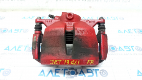 Front right caliper VW Jetta 19- red