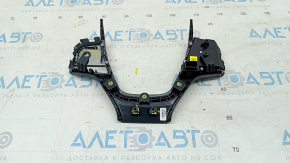 Frame of control buttons on steering wheel Hyundai Elantra AD 17-18 pre-restyling, cracks in fasteners