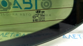 Rear glass Hyundai Elantra AD 17-20 air along the edge
