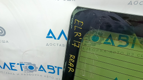 Rear glass Hyundai Elantra AD 17-20 air along the edge