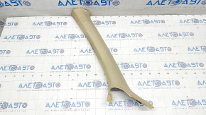 Front pillar trim upper left Audi A4 B8 13-16 rest sedan, beige, for dry cleaning