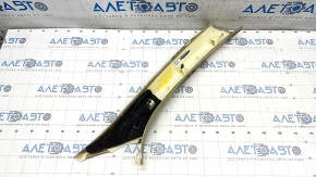 Front pillar trim upper left Audi A4 B8 13-16 rest sedan, beige, for dry cleaning