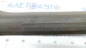 Door sill trim inner front left Audi A4 B8 08-16 sedan, dark brown, scratches