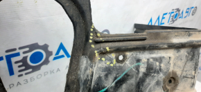 Right engine guard Hyundai Sonata 11-15 crack, pressed