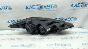 Headlight front left bare Hyundai Elantra AD 17-18 prerest, halogen, with mount, cobweb, sand