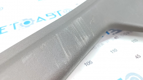 Door sill trim rear right Chevrolet Malibu 16-23 gray, scratches, broken fastening
