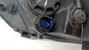 Headlight front right bare Hyundai Elantra AD 17-18 prerest, halogen, with mount, cobweb, sand, scratches
