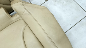 Rear row of seats 2nd row Audi A4 B8 13-16 beige leather, split back, for cleaning