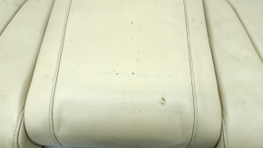 Rear row of seats 2nd row Audi A4 B8 13-16 beige leather, split back, for cleaning