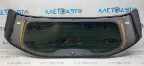 Rear glass of the tailgate Ford Escape MK3 13 without overlays, tinted, scratches, torn contact
