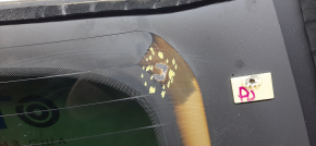 Rear glass of the tailgate Ford Escape MK3 13 without overlays, tinted, scratches, torn contact