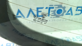 Rear glass Audi A4 B8 08-16 sedan, heating contact is torn off