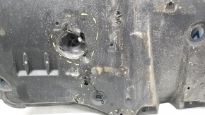Front bumper protection Toyota Camry v70 18-24 cracks, tears