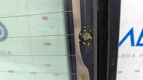Rear glass Audi A4 B8 08-16 sedan, heating contact is torn off