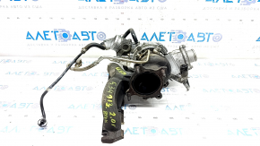 Turbine assembly with manifold Audi Q5 8R 13-17 2.0T 84k with tubes