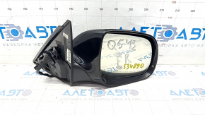 Side mirror right Audi Q5 8R 09-17 15 pins, auto folding, auto dimming, turn signal, heated, black