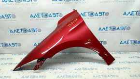 Front left wing Hyundai Elantra AD 17-18 pre-rest, red PR, bumper