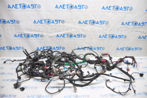 Tesla Model X Engine Bay Wiring 16-21