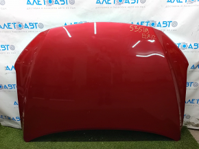 Naked hood Hyundai Elantra AD 17-18 pre-rest, red PR, iron, painted 0.2