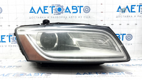 Front right headlight complete Audi Q5 8R 13-17 rest xenon, sand