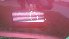 Door bare front right Hyundai Elantra AD 17-20 red PR, bump, dented