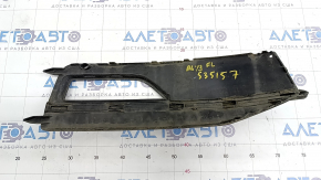 Front bumper grille left Audi A4 B8 13-16 rest, S line, peeling coating