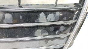 Radiator grille assembly Audi A4 B8 13-16 rest gloss, S line, peeling coating