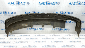 Rear bumper lip Audi A4 B8 13-16 rest sedan S-Line, broken mount, dented, scratches