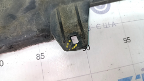 Rear bumper lip Audi A4 B8 13-16 rest sedan S-Line, broken mount, dented, scratches