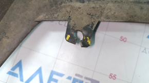 Rear bumper lip Audi A4 B8 13-16 rest sedan S-Line, broken mount, dented, scratches