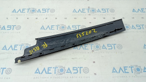 Door trim side front left Audi Q3 8U 15-18 black gloss, scratches